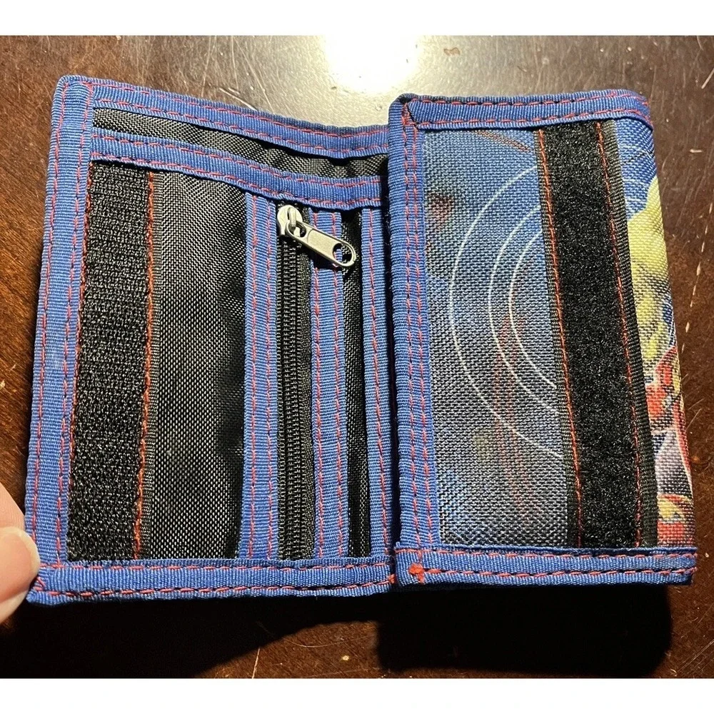 Marvel Comics Captain America The Avengers Age of Ultron Trifold Canvas Wallet